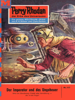 cover image of Perry Rhodan 115
